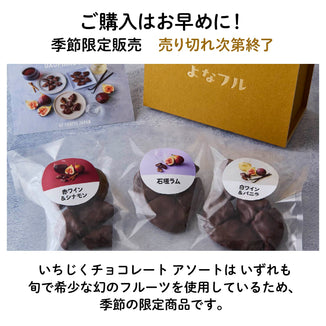 【愛知産】香る いちじくチョコレート3種アソートセット
