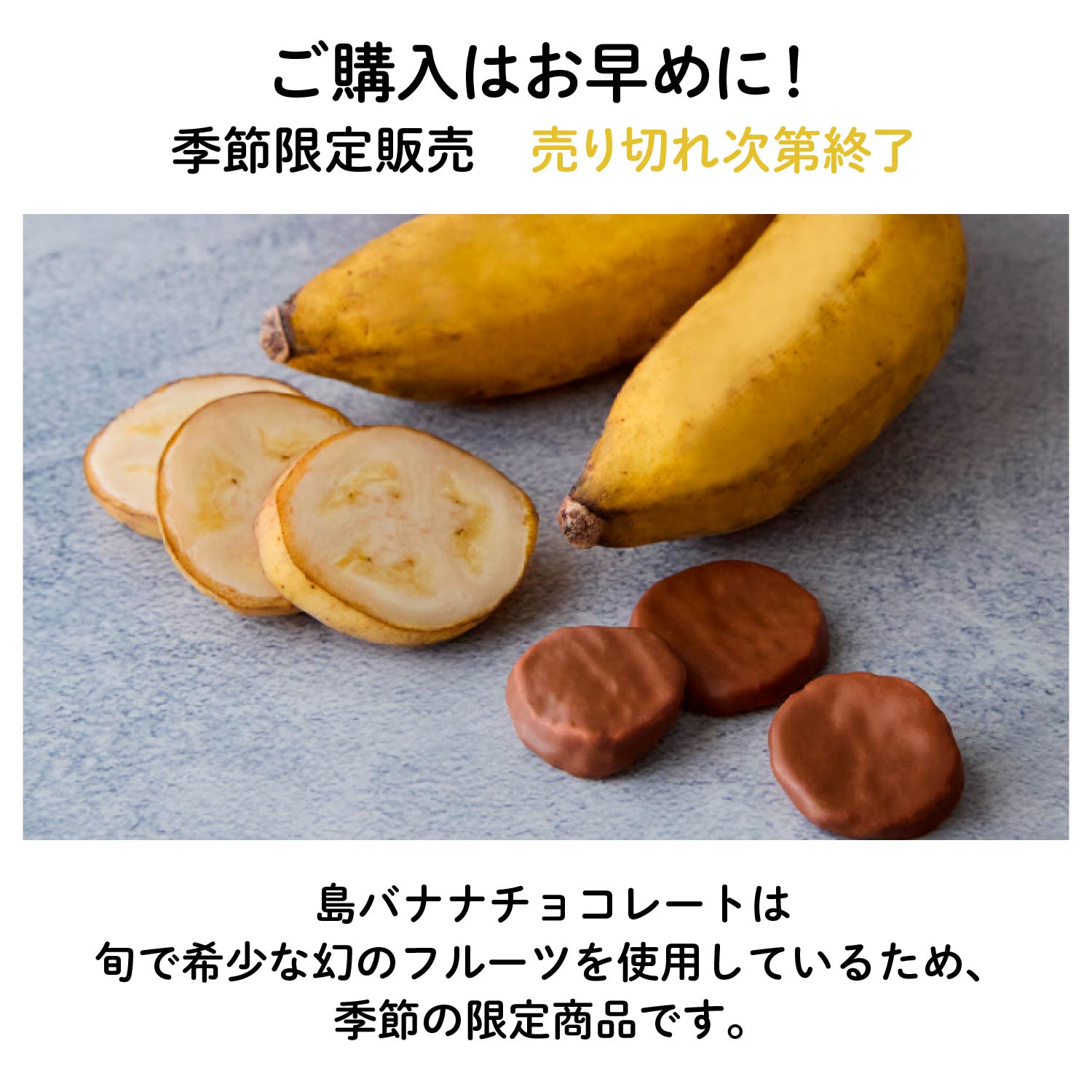 【沖縄産】島バナナチョコレート