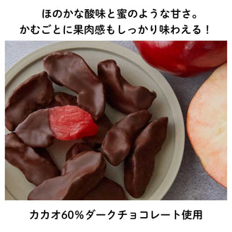 【岩手産】奇跡のりんご”紅の夢”アップルチョコレート