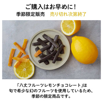 【東京八丈島産】八丈フルーツレモンピールチョコレート