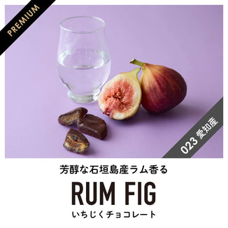 【愛知産】ラム香る いちじくフルーツチョコレート