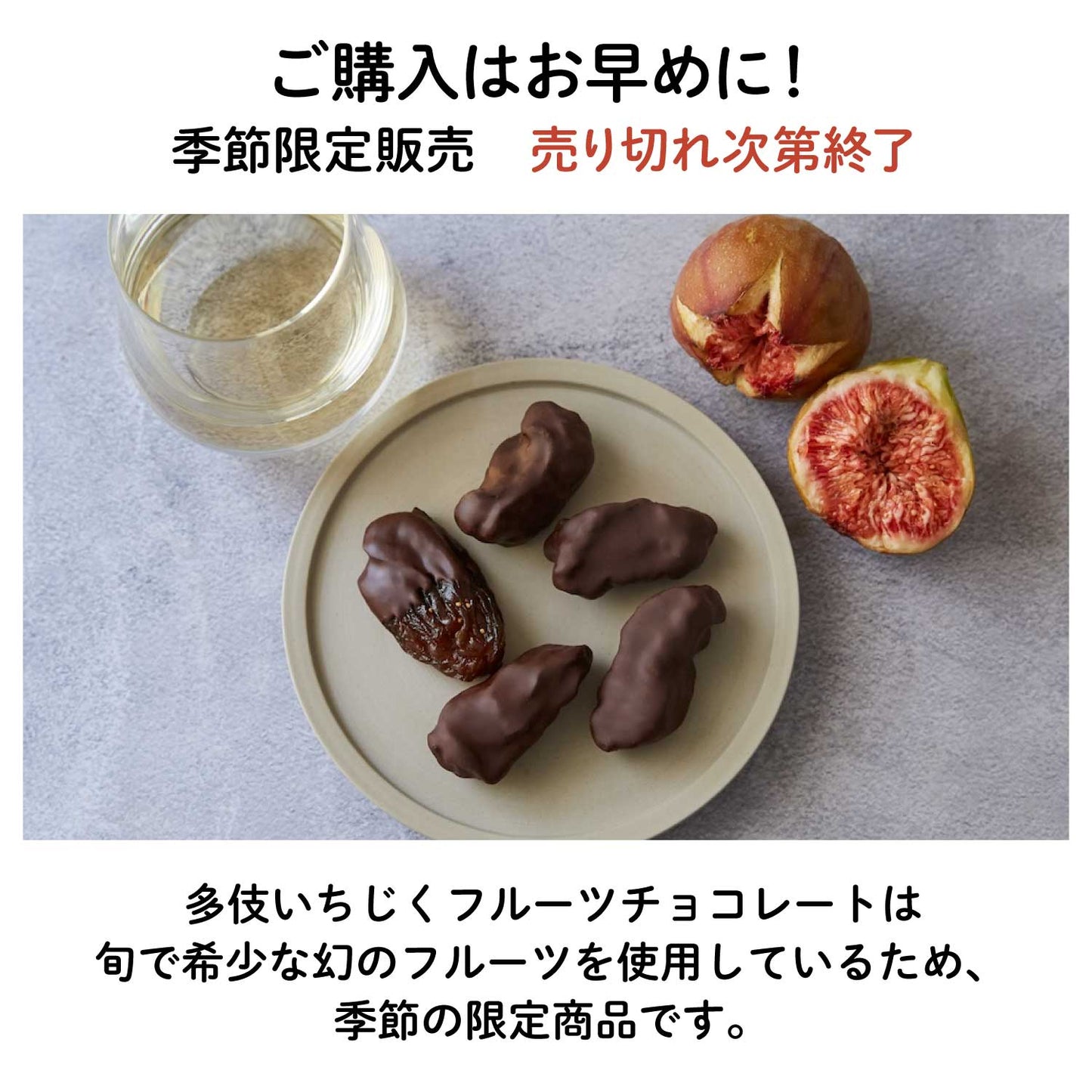 マツコ絶賛【島根産】多伎いちじくフルーツチョコレート｜フランス最優秀賞受賞